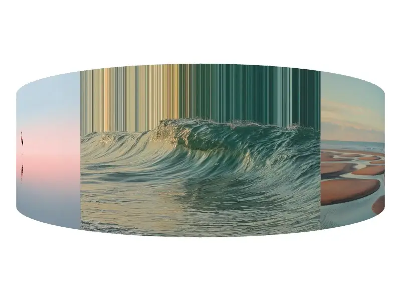 Motion #016 Mockup in River Visual motion template mockup preview