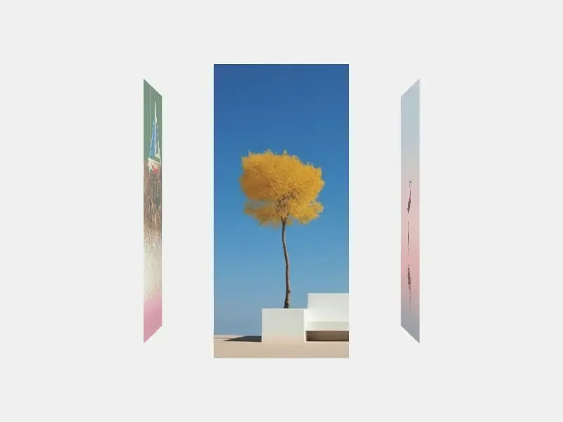 Motion #027 Mockup in River Visual motion template mockup preview