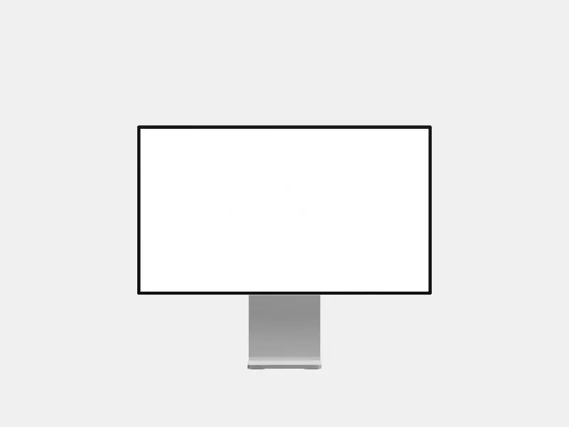 Pro Display XDR #005 Mockup in River Visual preview in River Visual