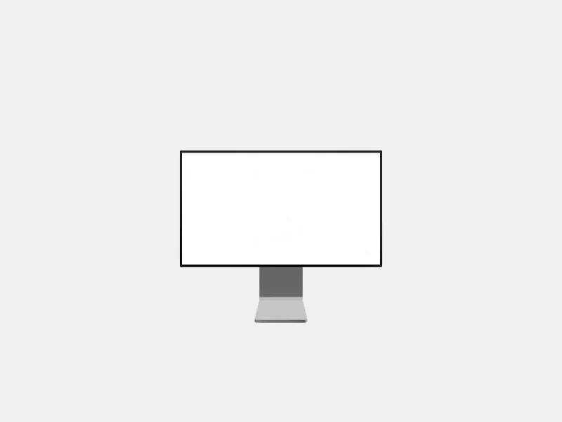 Pro Display XDR #006 Mockup in River Visual preview in River Visual