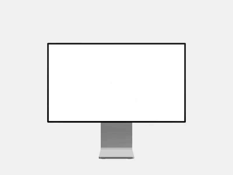 Pro Display XDR #008 Mockup in River Visual preview in River Visual