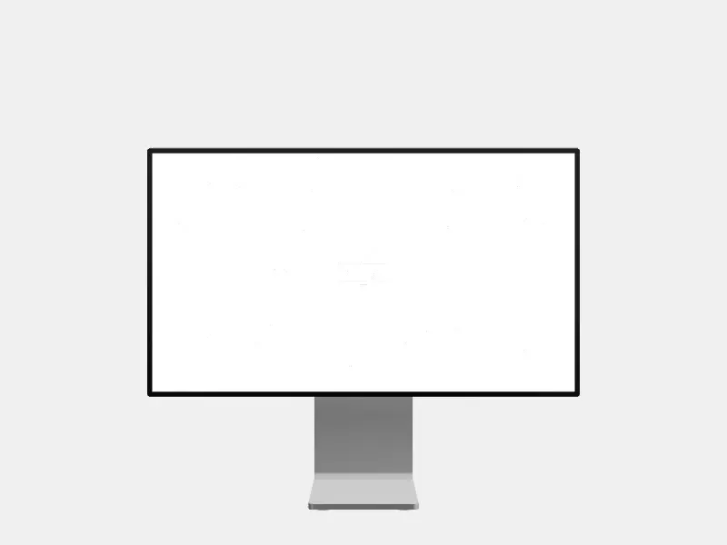 Pro Display XDR #009 Mockup in River Visual preview in River Visual